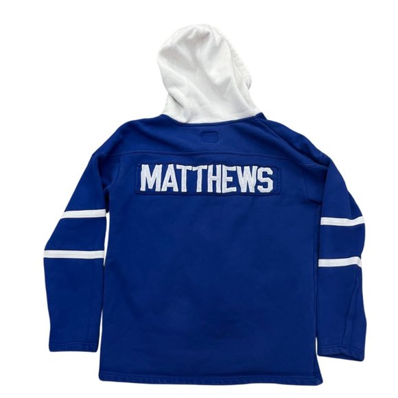 Toronto Maple Leafs Mathews Hockey Sweatshirt Size M - Picture 2 of 7